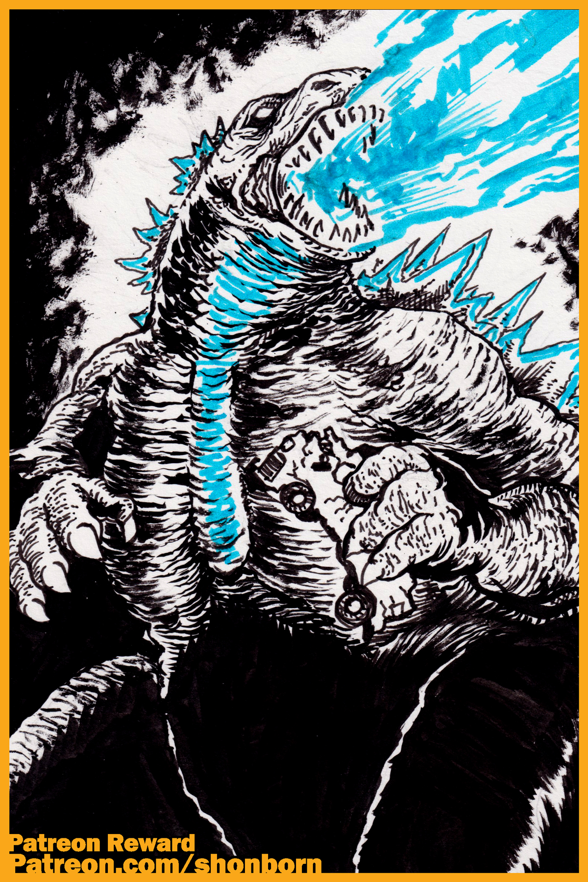Patreon Reward: Godzilla
