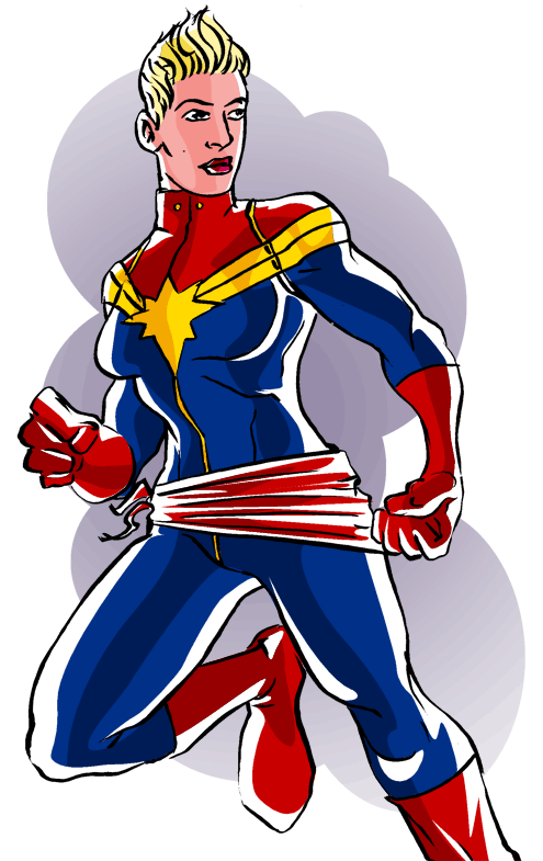 72. Captain Marvel