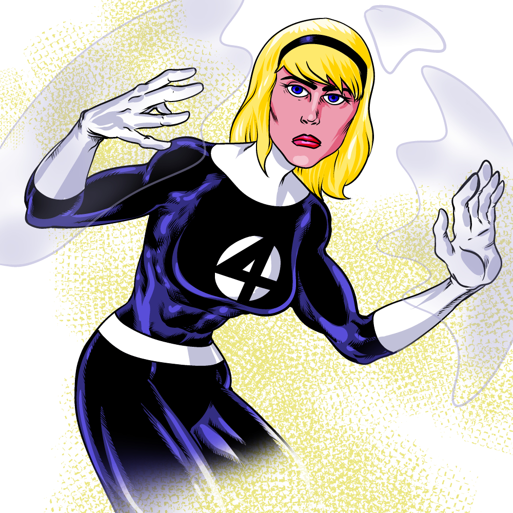 32. Invisible Woman