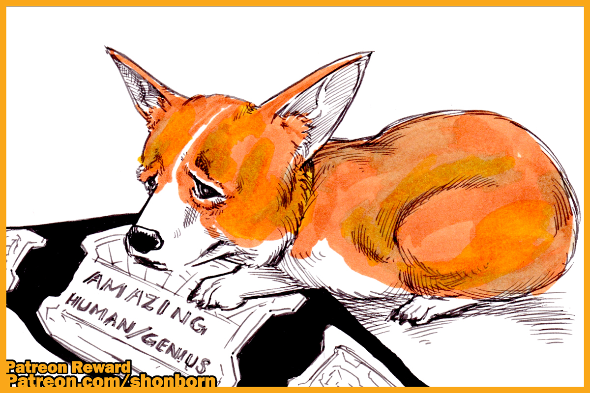 Patreon Reward: Cheddar, the Dog