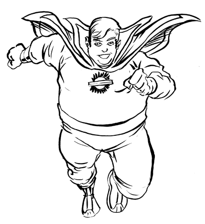 332 – Fatman, The Human Flying Saucer